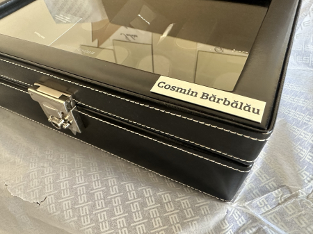 Cutie 10 ceasuri Intense Black Carbon + Cravata Grazie Filipetti + Perpetuum Mobile. TOP 10 Cadouri Barbati [7]