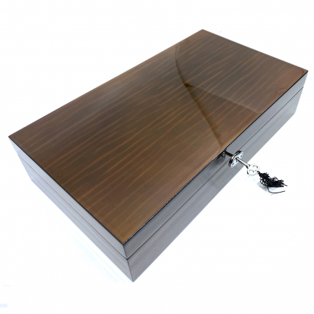 Cutie 12 ceasuri Luxury Brown Wood [1]