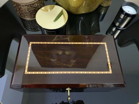 Cutie 12 ceasuri Luxury Golden Wood [4]