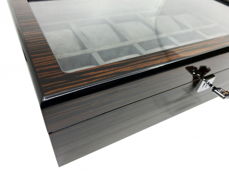 Cutie 10 ceasuri Luxury Brown Wood [1]