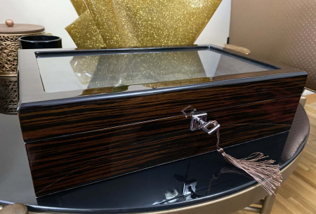 Cutie 10 ceasuri Luxury Brown Wood [4]