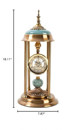 Ceas Old Money Classic  cu Mecanism Vizibil – Eleganță și Rafinament pentru Cadouri de Lux [2]