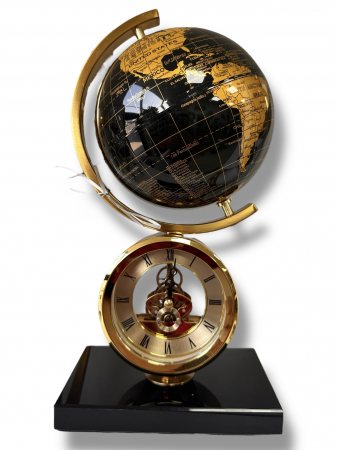 Ceas World Black - Gold Marble Luxury [3]