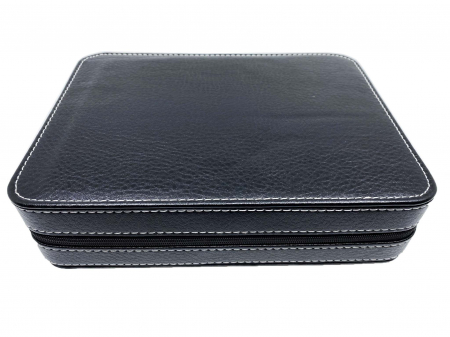 Cutie 8 ceasuri Black Leather - Travel Style [3]