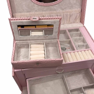 Cutia de bijuterii Elegant Pink by Borealy [4]