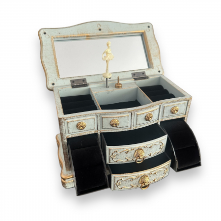 Cutie Bijuterii Muzicală Cabinet Gold Luxury [1]