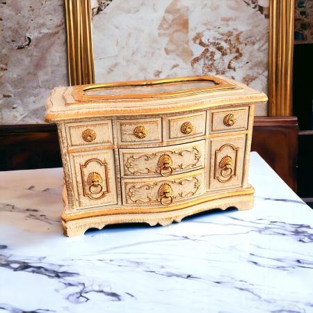 Cutie Bijuterii Muzicală Cabinet Gold Luxury [1]