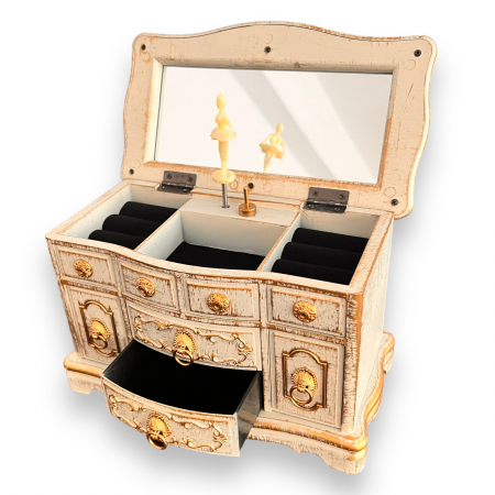 Cutie Bijuterii Muzicală Cabinet Gold Luxury [3]