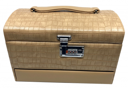 Cutie bijuterii Luxury Beige Croco by Borealy [1]