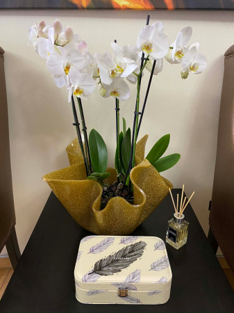 Cutie de bijuterii si ceasuri Beautiful Light Yellow [4]