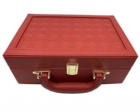 Cutie de bijuterii din piele Red Style, 25 x 17 cm [1]