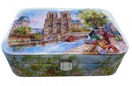 Cutii Ceasuri - Cutie de bijuterii Notre-Dame, 22 x 14,5
