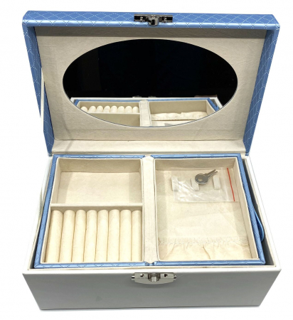 Cutie de bijuterii Perfect Blue 2 in 1 by Borealy [2]