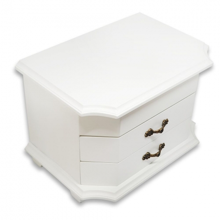 Cutie de Bijuterii White Wood Luxury [1]