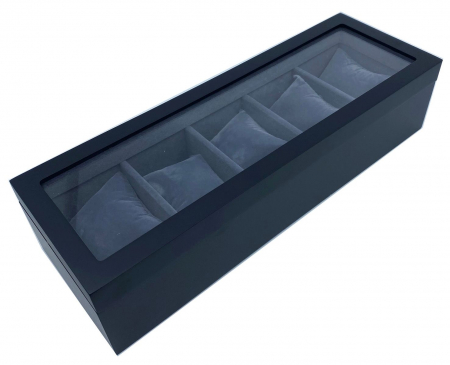 Cutie pentru 5 ceasuri Black Velvet [4]