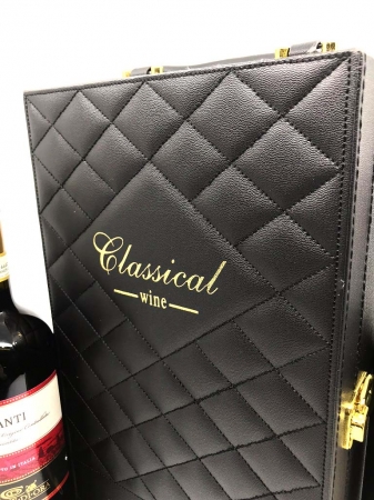 Cutie Vin Dubla cu 4 Accesorii + Vin Bordeaux + Vin Chianti [4]