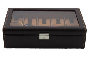 Set Cutie 10 ceasuri Bond Brown by Friedrich si Note Pad Burgundy Hugo Boss - personalizabil [3]