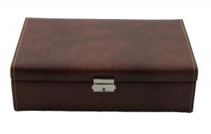 Set Cutie 10 ceasuri Bond Intense Brown by Friedrich si Note Pad Burgundy Hugo Boss - personalizabil [3]