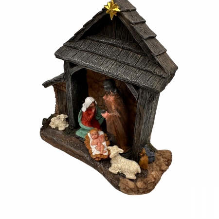 Decoratiune de Craciun scena Nasterii Domnului [2]