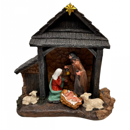 Decoratiune de Craciun scena Nasterii Domnului [4]