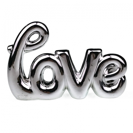 Decoratiune Ceramica Love, 17 x 25 cm [1]