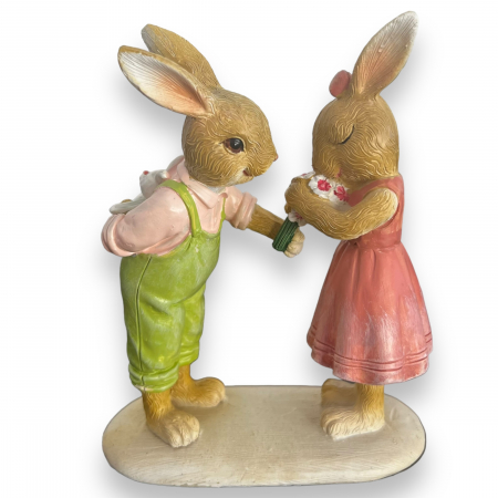 Decoratiune Paste Iepurasi Indragostiti [1]