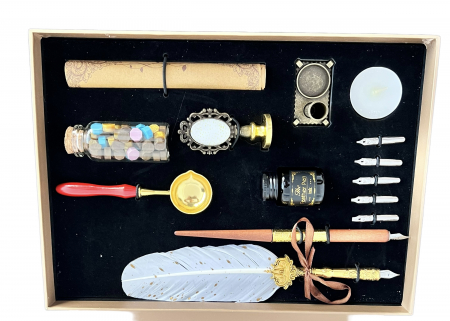 Deluxe Caligrafie Set Vintage Feather [1]