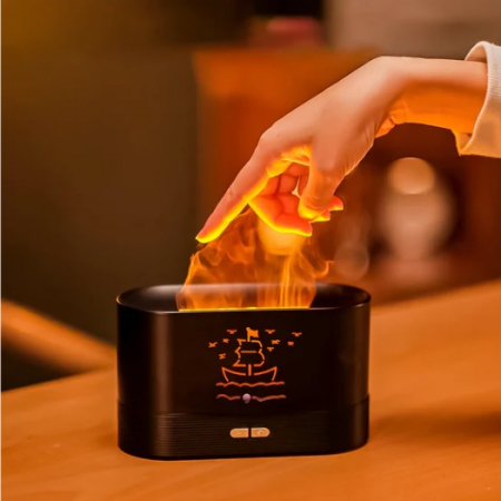 Difuzor Aromaterapie Flame cu ultrasunete & umidificator [0]