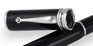 Ducale Black Palladium Rollerball by Montegrappa, Made in Italy [2]