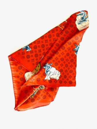 Elegance Pix Nina Ricci Sierra si Esarfa Matase Borealy [2]