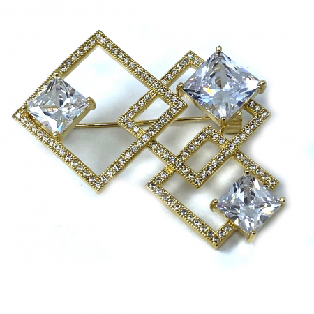 Ceas Preziosa Ungaro si Luxury Brosa Couture Gold [2]