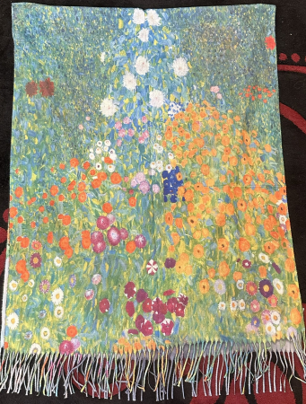 The Lady in Gold Esarfa Matase  - Gustav Klimt [4]