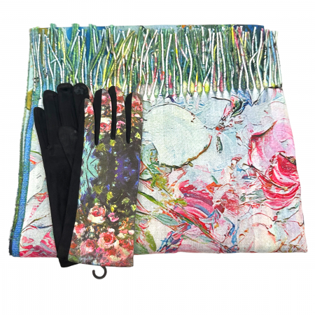 The Lady in Gold Esarfa Matase  - Gustav Klimt [0]