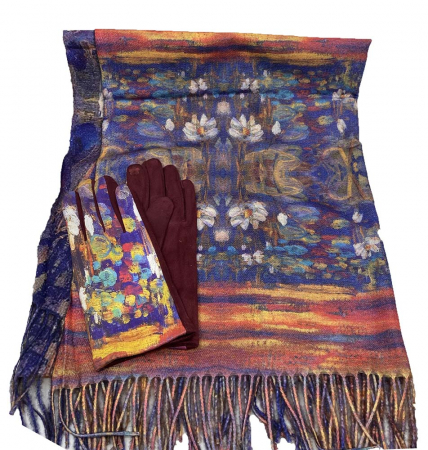 Cadouri Femei - The Lady in Gold Esarfa Matase  - Gustav Klimt