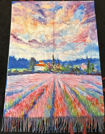 The Lady in Gold Esarfa Matase  - Gustav Klimt [1]