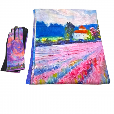 The Lady in Gold Esarfa Matase  - Gustav Klimt [0]