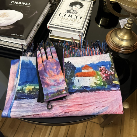 The Lady in Gold Esarfa Matase  - Gustav Klimt [2]