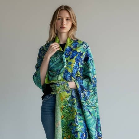 Cadouri 8 Martie - The Lady in Gold Esarfa Matase  - Gustav Klimt