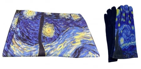 Cadouri pentru Profesori si Profesoare - The Lady in Gold Esarfa Matase  - Gustav Klimt