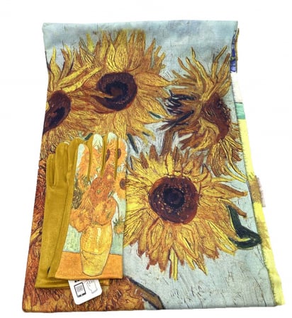 Cadouri de Sfantul Valentin - The Lady in Gold Esarfa Matase  - Gustav Klimt