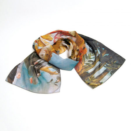 The Lady in Gold Esarfa Matase  - Gustav Klimt [3]