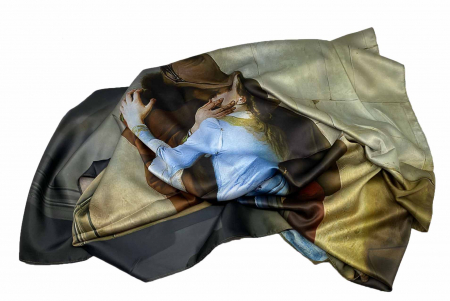 The Lady in Gold Esarfa Matase  - Gustav Klimt [0]