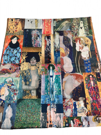 Esarfa Matase Picasso - Pictura Woman cubism art [2]