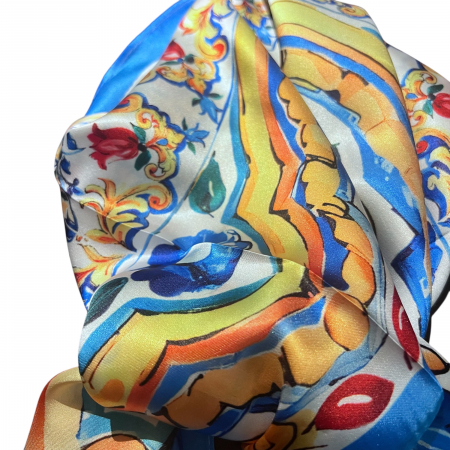 Esarfa Matase Sicily Dolce Vita [2]