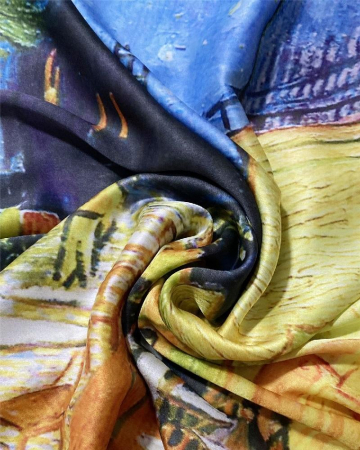 The Lady in Gold Esarfa Matase  - Gustav Klimt [1]