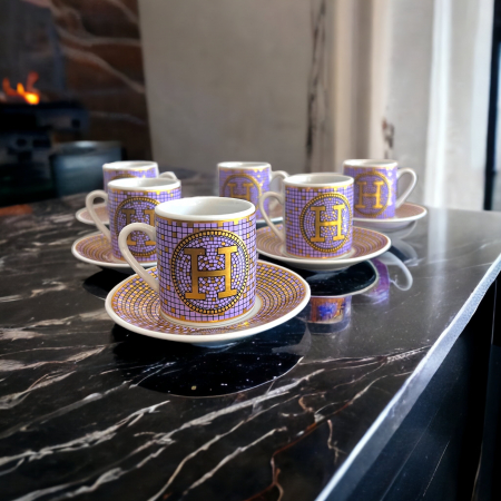 Espresso 6 Persoane Gold Purple Luxury [4]