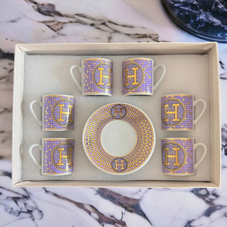 Espresso 6 Persoane Gold Purple Luxury [7]