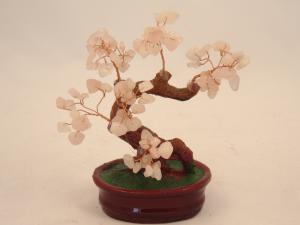 Set Buddha Vesel si Copac Feng Shui cu cristale Cuartz Roz [0]