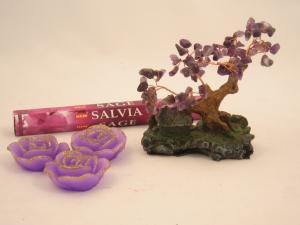Copac feng shui cu cristale violet [1]
