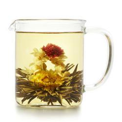 Ceai Floare Ochiul Dragonului Blooming flower  cu ceainic sticla de lux [0]